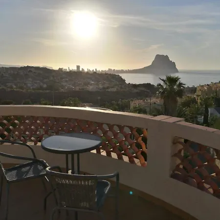 Ferienhaus In Mit Grossem Pool Und Panoramablick Calpe