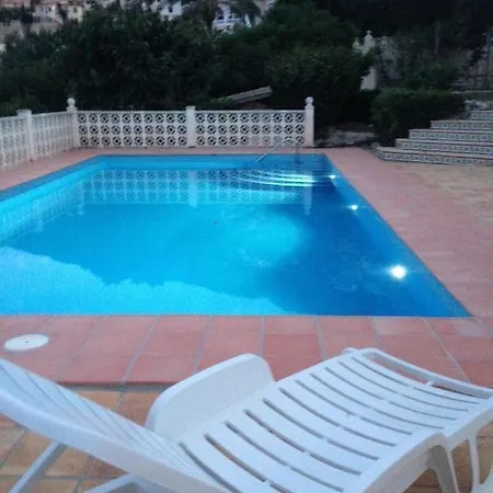Ferienhaus In Mit Grossem Pool Und Panoramablick Holiday home Calpe